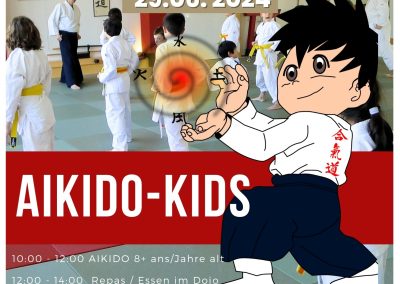 Aikido Kinderstage, 29. Juni, Biel