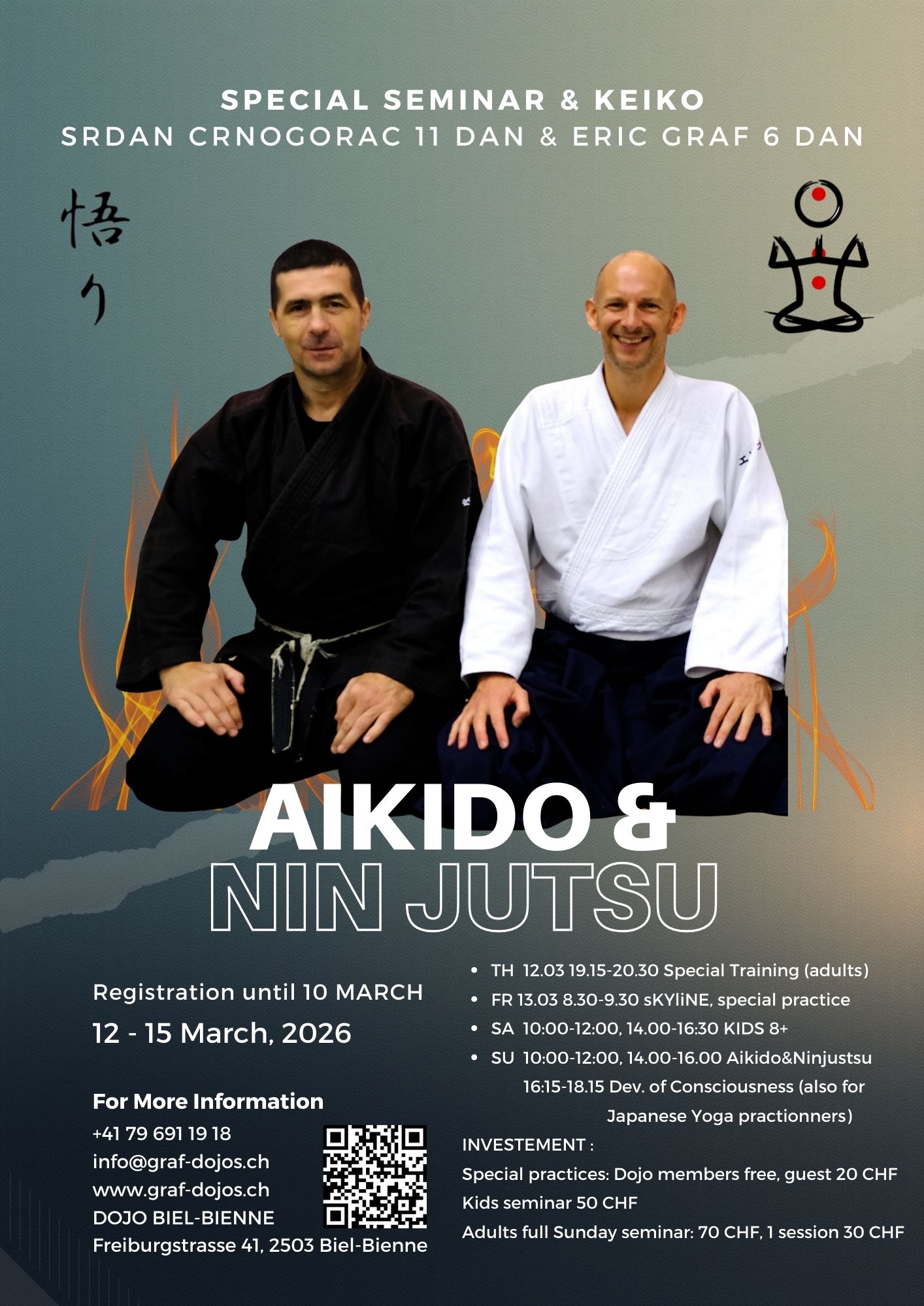 Aikido & Ninjutsu 12.-13. April, Novi Sad, Serbien