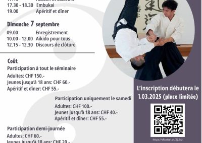 Stage Waka Sensei, 6.-7. Septembre, Neuchâtel